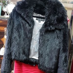 Faux fur jacket